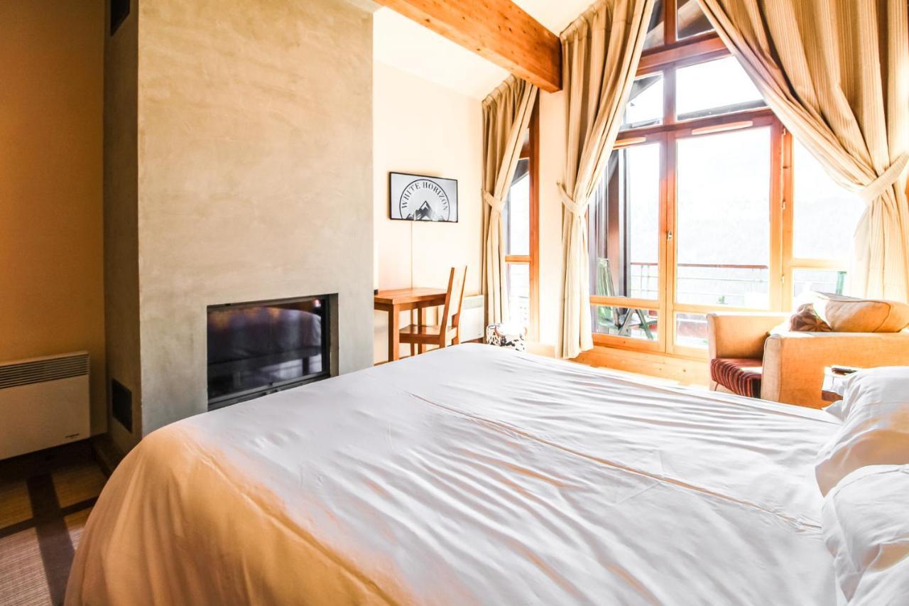 Exceptional 3 Bed Penthouse With Fireplace And Stunning Views Flaine Exterior foto