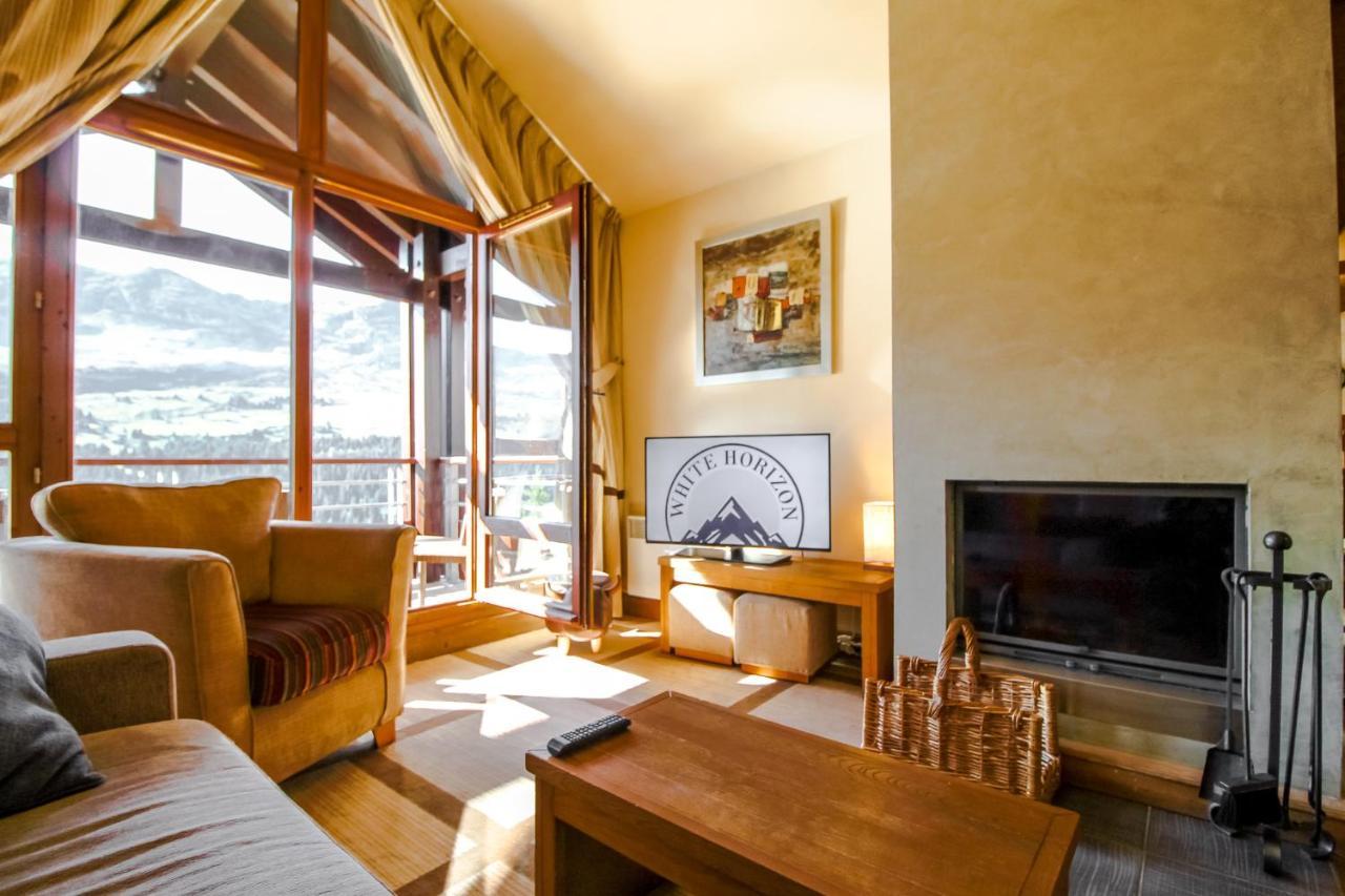 Exceptional 3 Bed Penthouse With Fireplace And Stunning Views Flaine Exterior foto
