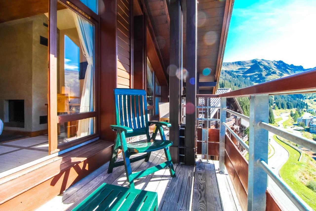 Exceptional 3 Bed Penthouse With Fireplace And Stunning Views Flaine Exterior foto