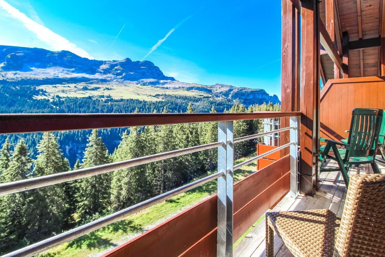Exceptional 3 Bed Penthouse With Fireplace And Stunning Views Flaine Exterior foto