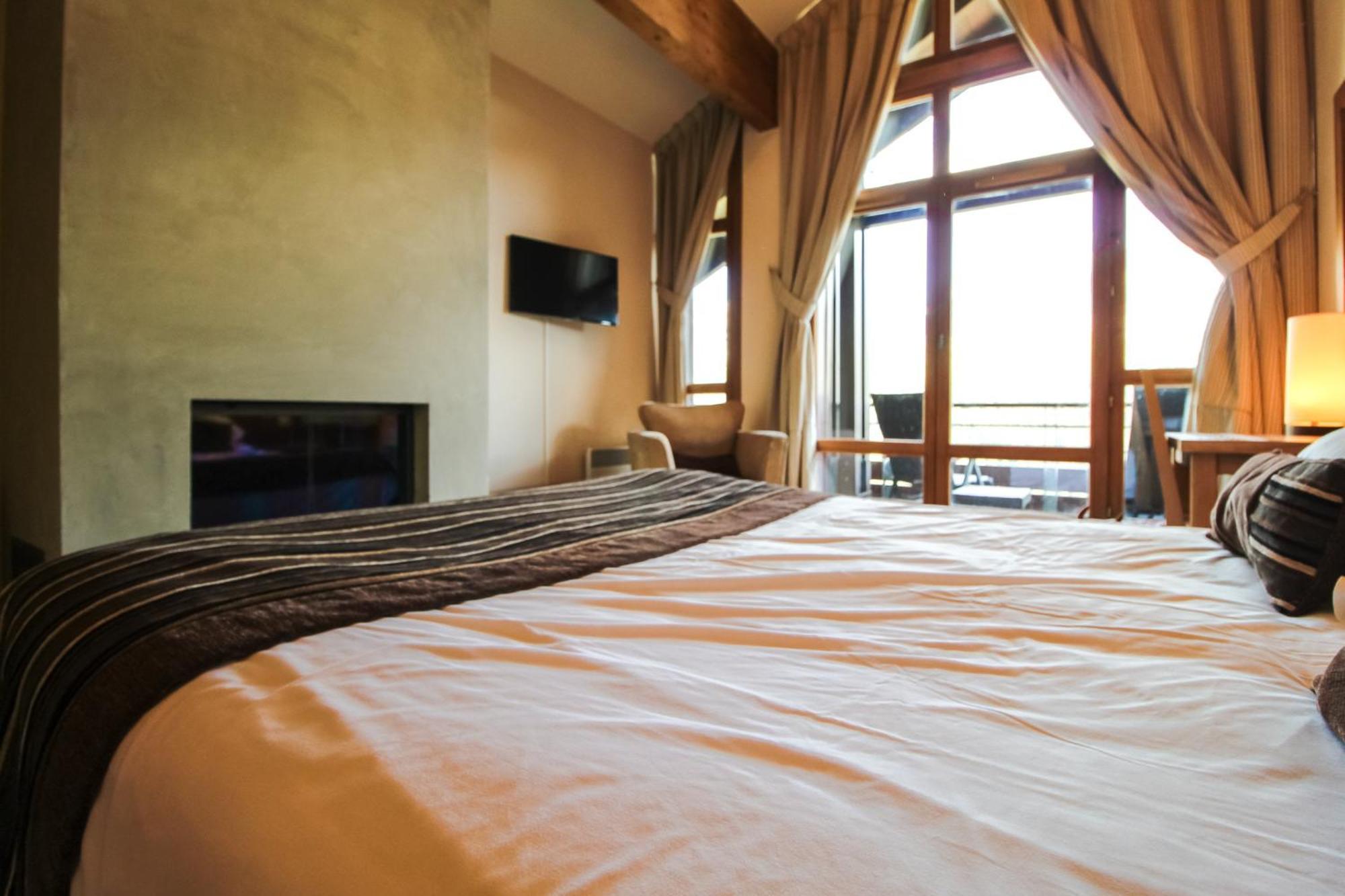Exceptional 3 Bed Penthouse With Fireplace And Stunning Views Flaine Exterior foto