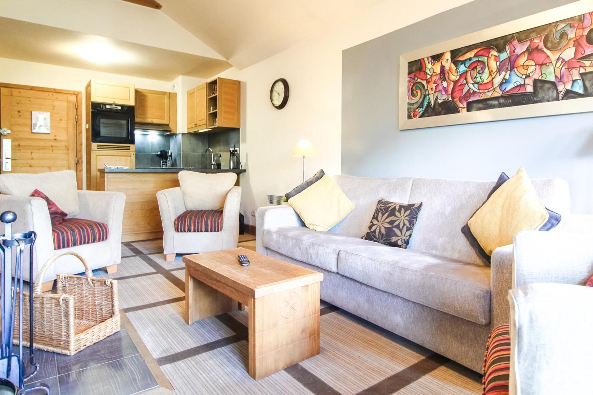 Exceptional 3 Bed Penthouse With Fireplace And Stunning Views Flaine Exterior foto