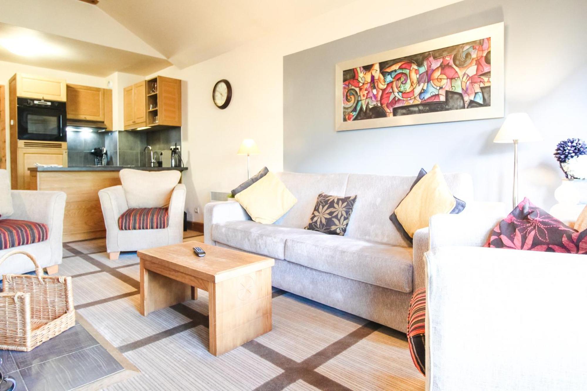 Exceptional 3 Bed Penthouse With Fireplace And Stunning Views Flaine Exterior foto